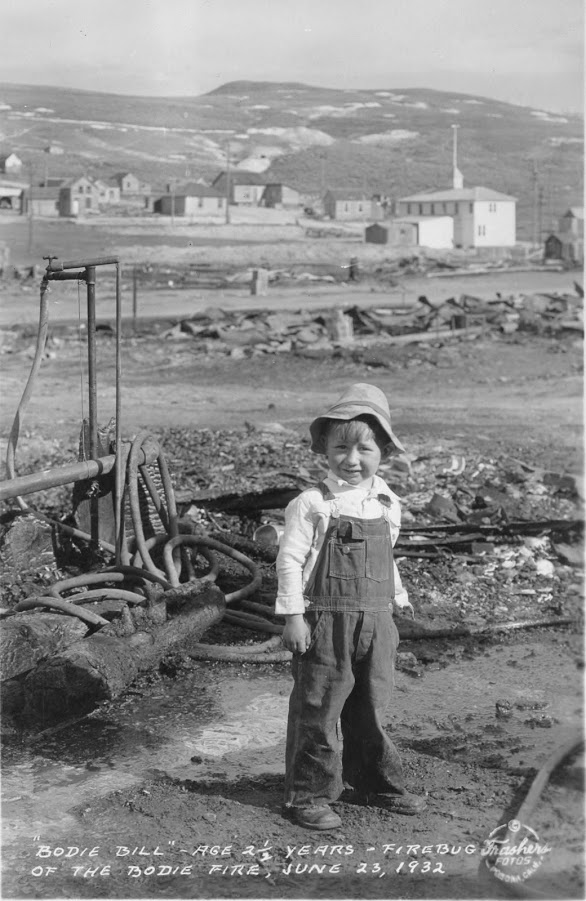 "Bodie Bill" - Age 2 1/2 years - Firebug of the Bodie Fire, June 23, 1932 | Bodie.com