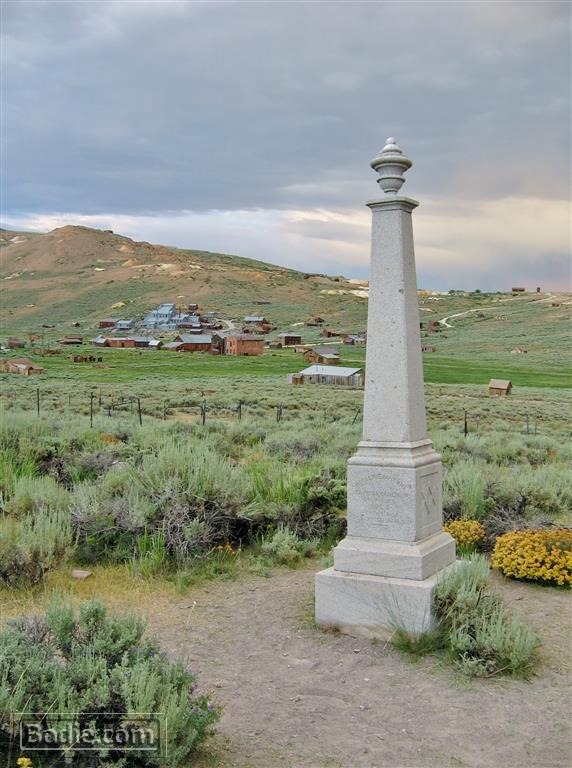 Monument to President James Garfield | Bodie.com